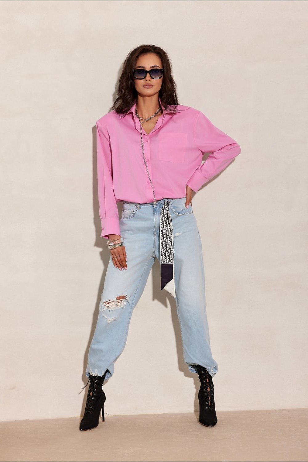  Chemise manche longue model 224031 Roco Fashion 